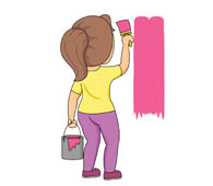 paint clipart wall paint