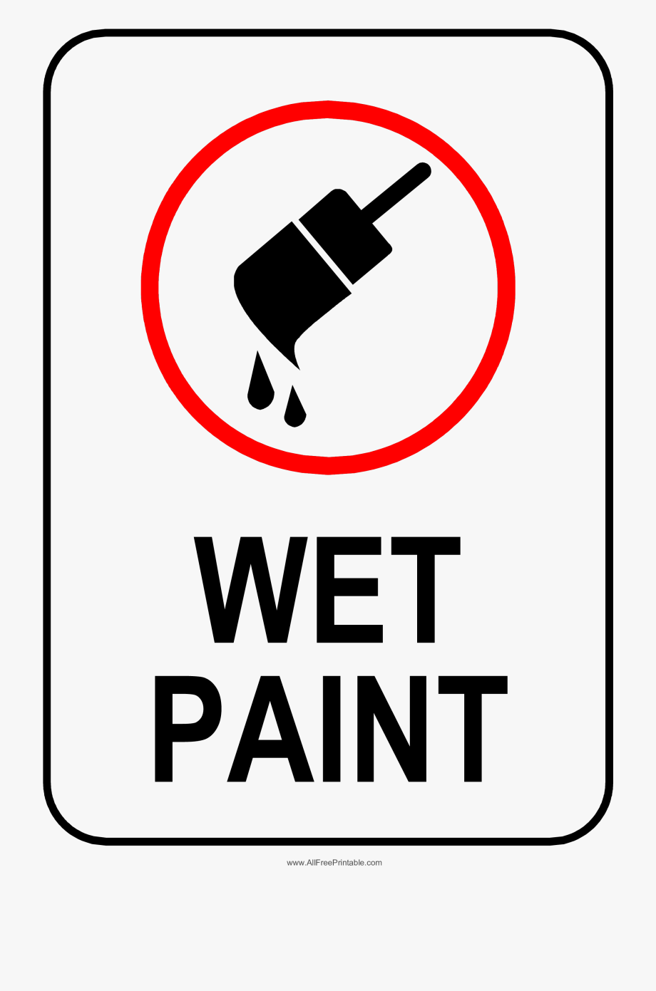 paint clipart wet paint