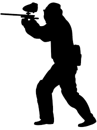 Image result for stuff. Paintball clipart silhouette