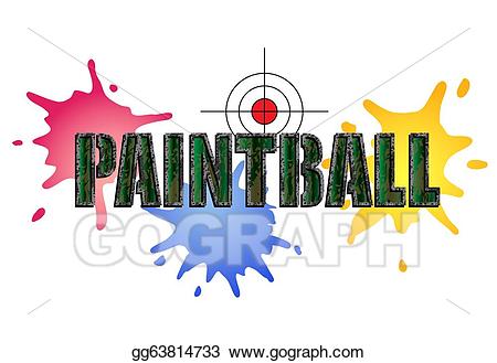 paintball clipart splodge