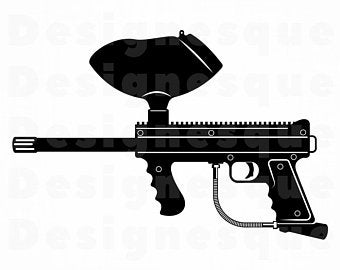 paintball clipart svg