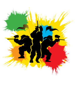 Paintball clipart target paintball. Clip art 