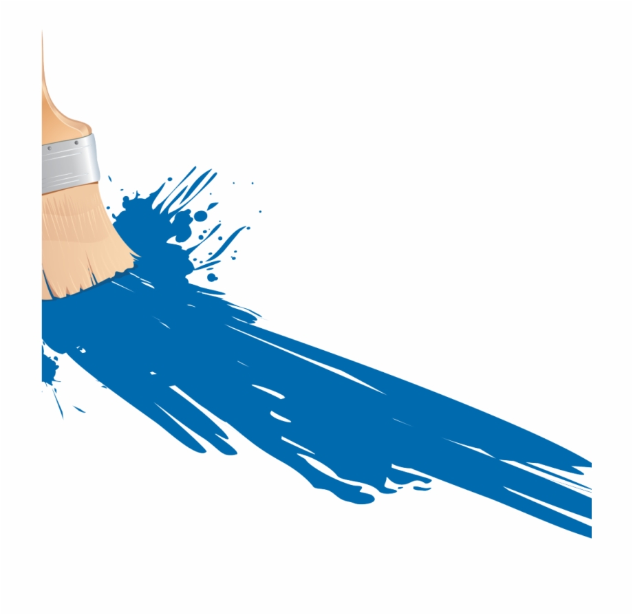 paintbrush clipart clear background