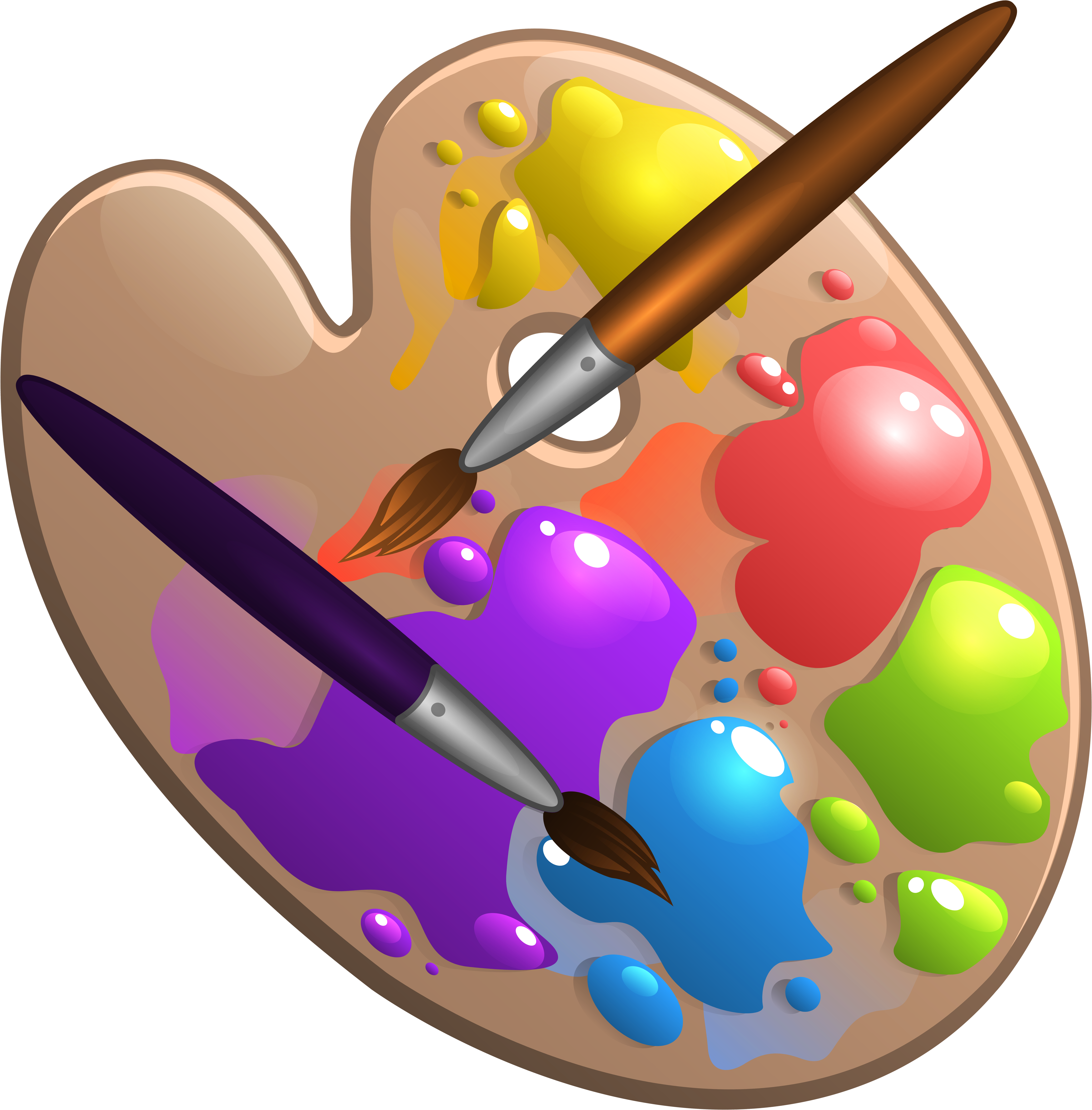 commercial paintbrush clipart