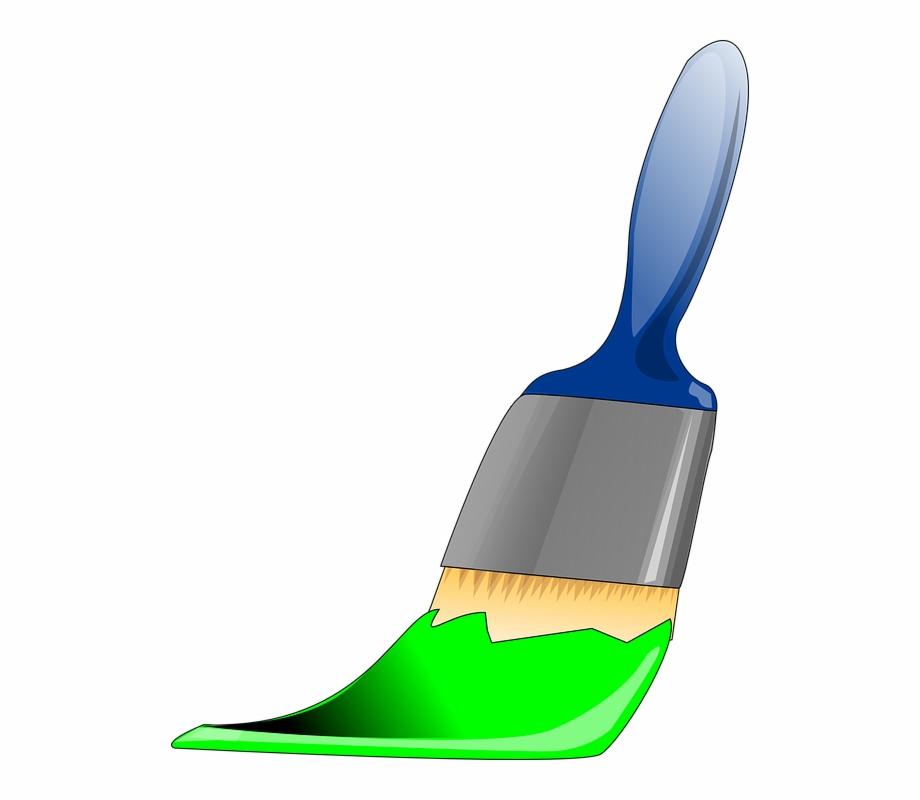 paintbrush clipart color brush