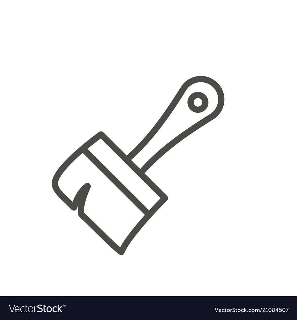 Free paint brush minimal. Paintbrush clipart minimalist