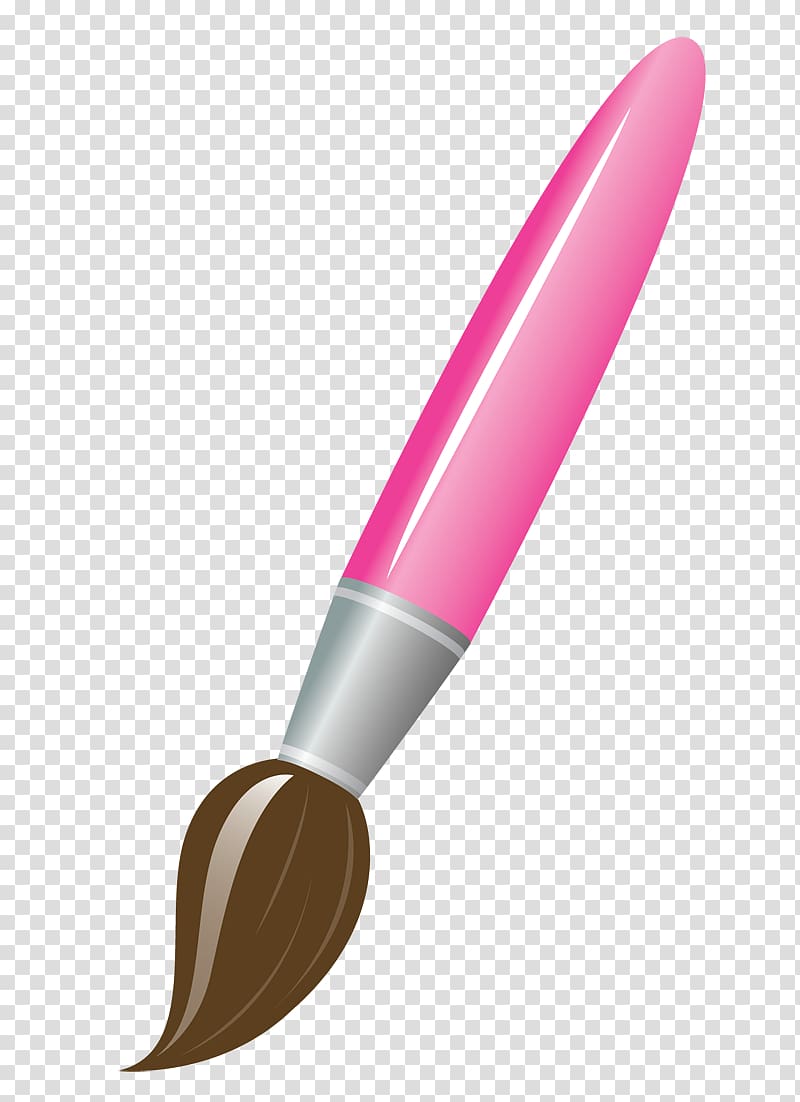 Paintbrush clipart pink, Paintbrush pink Transparent FREE