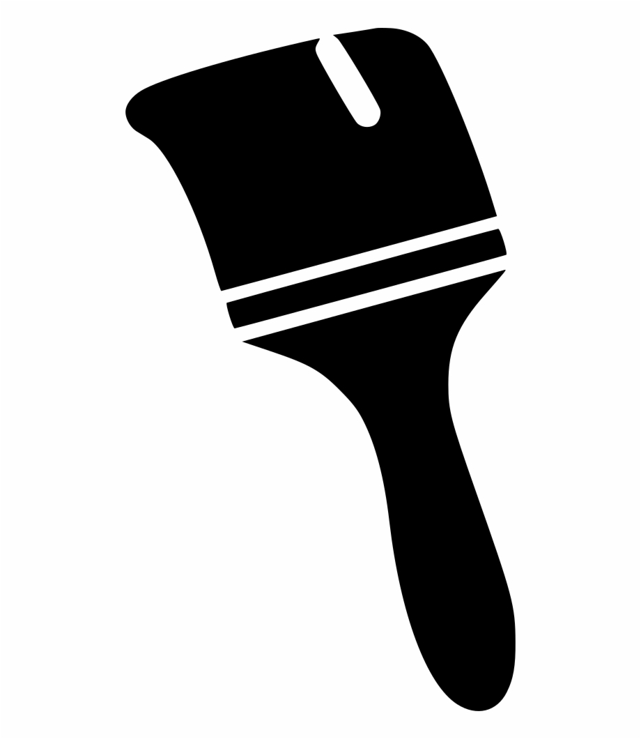 paintbrush clipart thick