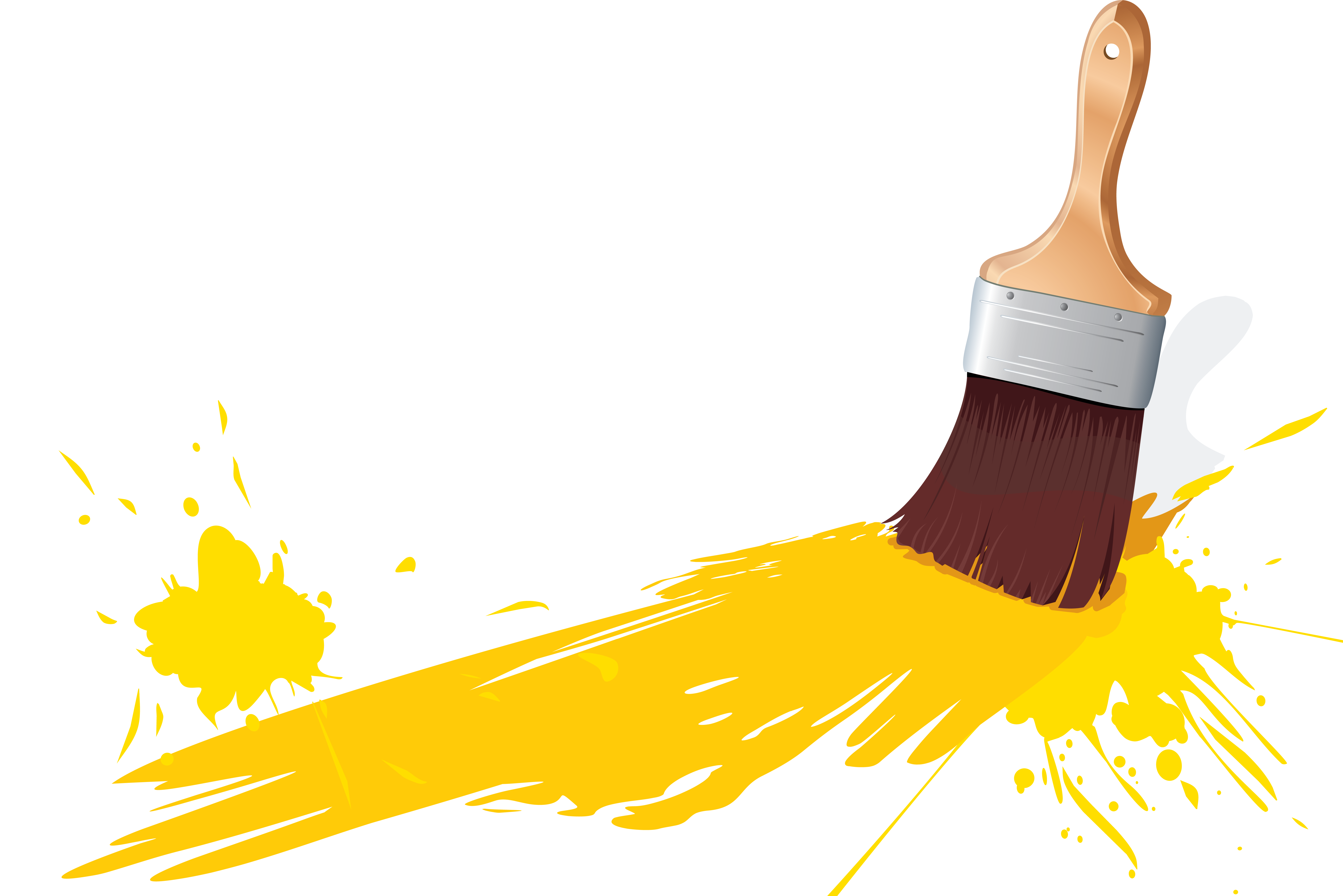 Paint brush png image. Paintbrush clipart transparent background