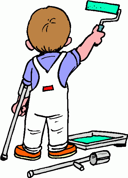 paint clipart painting room