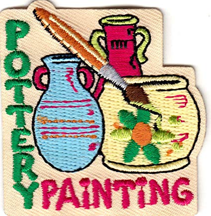 Painter clipart ceramic painting. Amazon com pottery iron