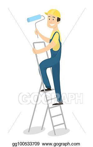 painter clipart ladder clipart