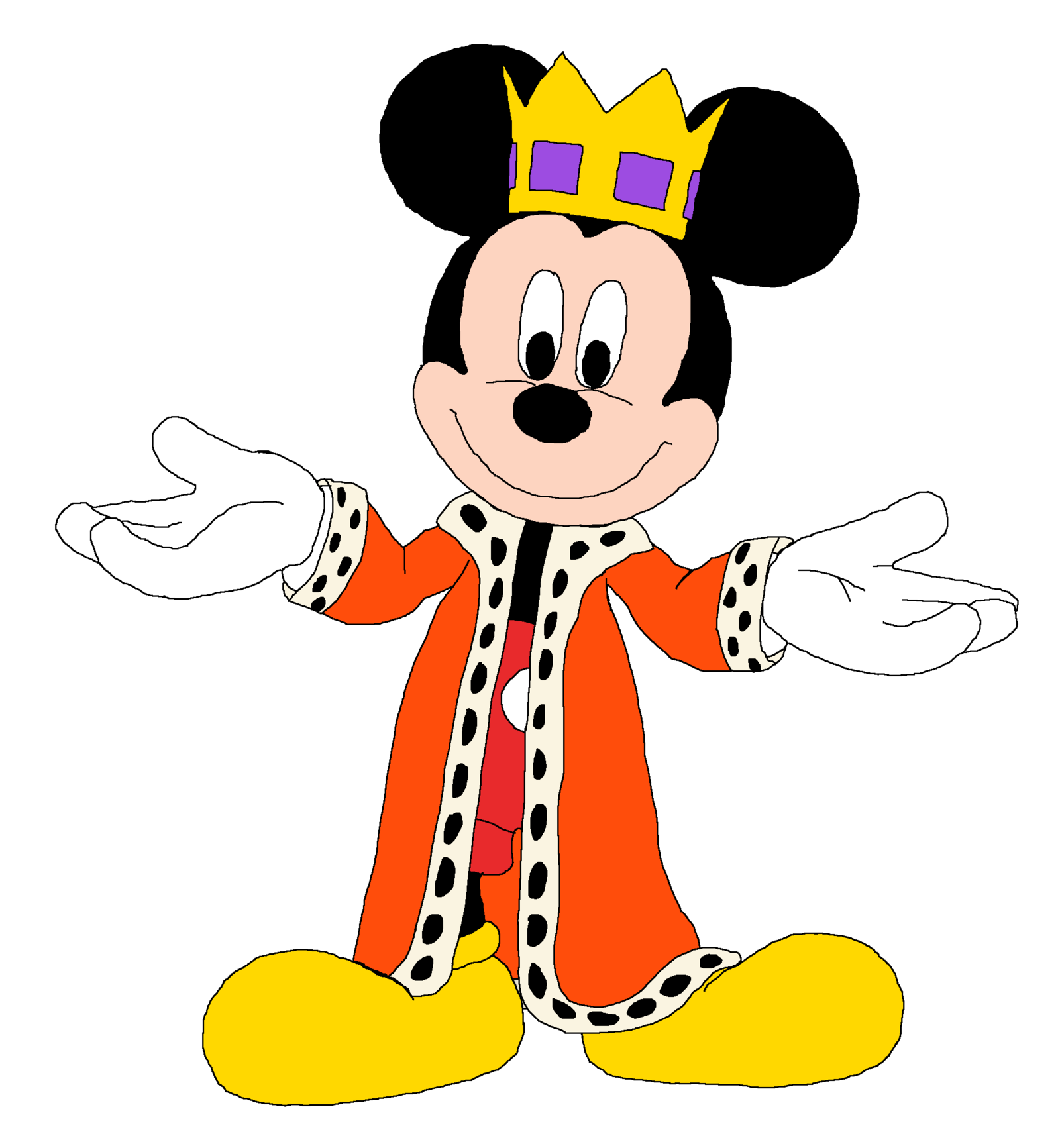 painter clipart mickey mouse