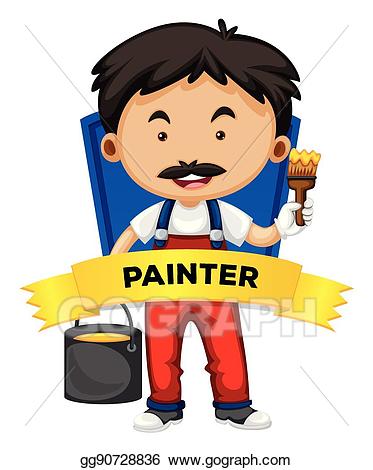 painter clipart occupation