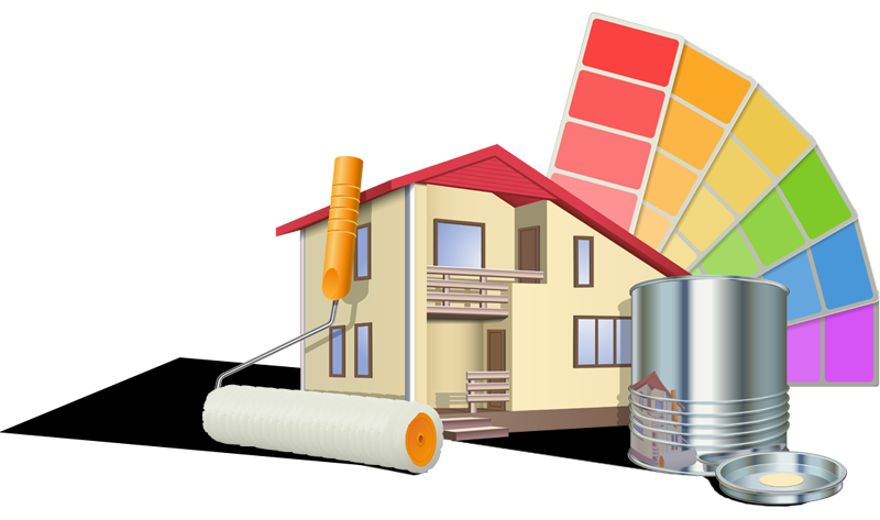 painting clipart home painting