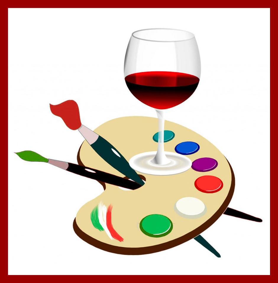 Free painted cliparts download. Painting clipart glass painting