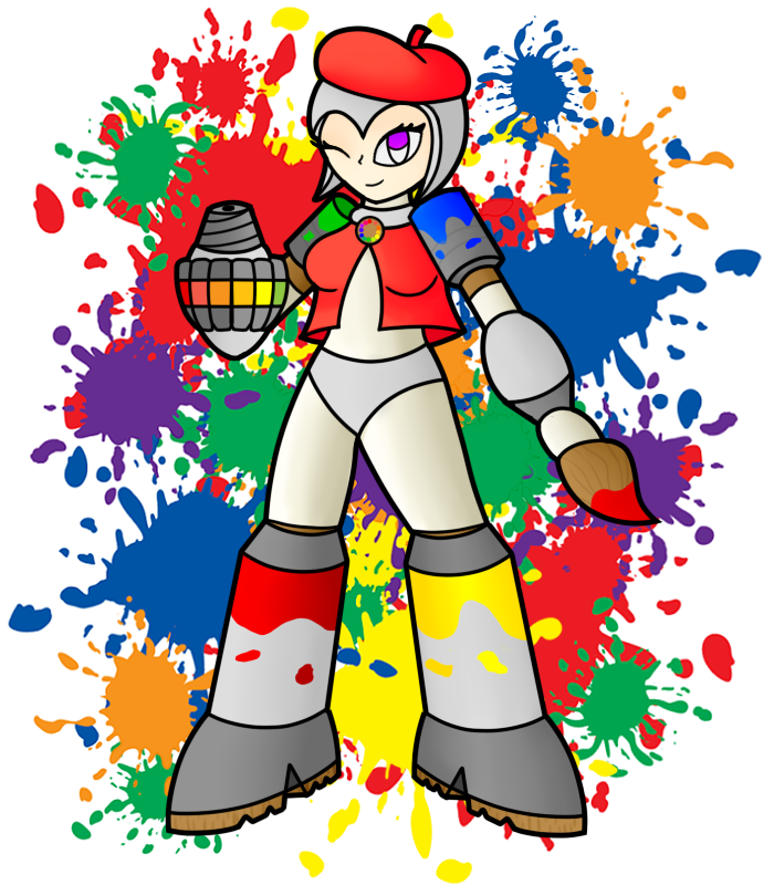 Painting clipart lady painting. Paint woman by snowmanex