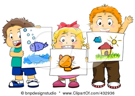painting clipart preschool