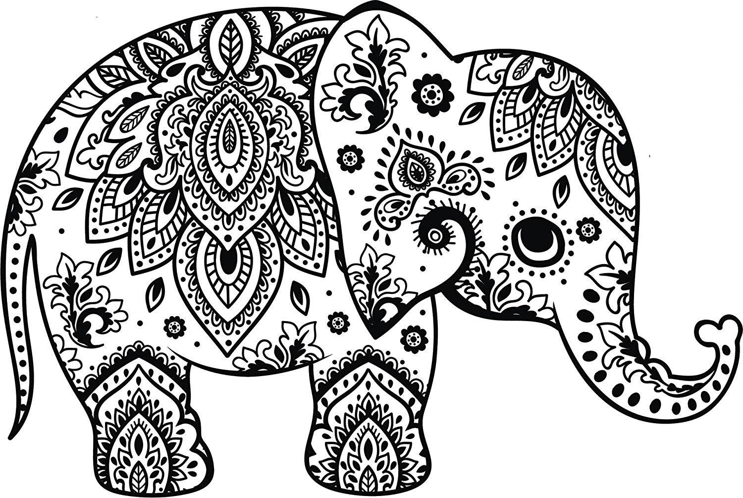 Paisley clipart paisley elephant, Paisley paisley elephant Transparent ...