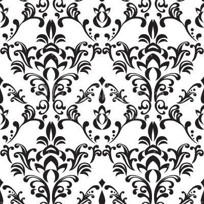 paisley clipart silver damask