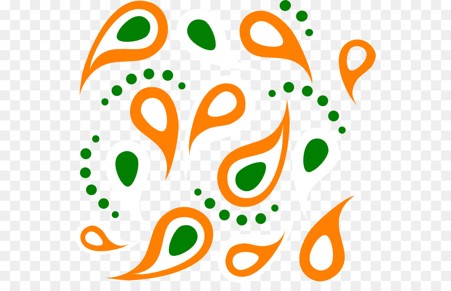 Leaf drawing pattern ornament. Paisley clipart simple