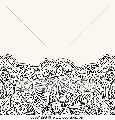 paisley clipart template