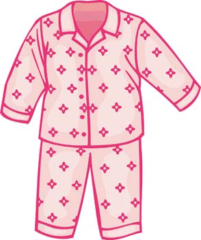 pajama clipart clothes