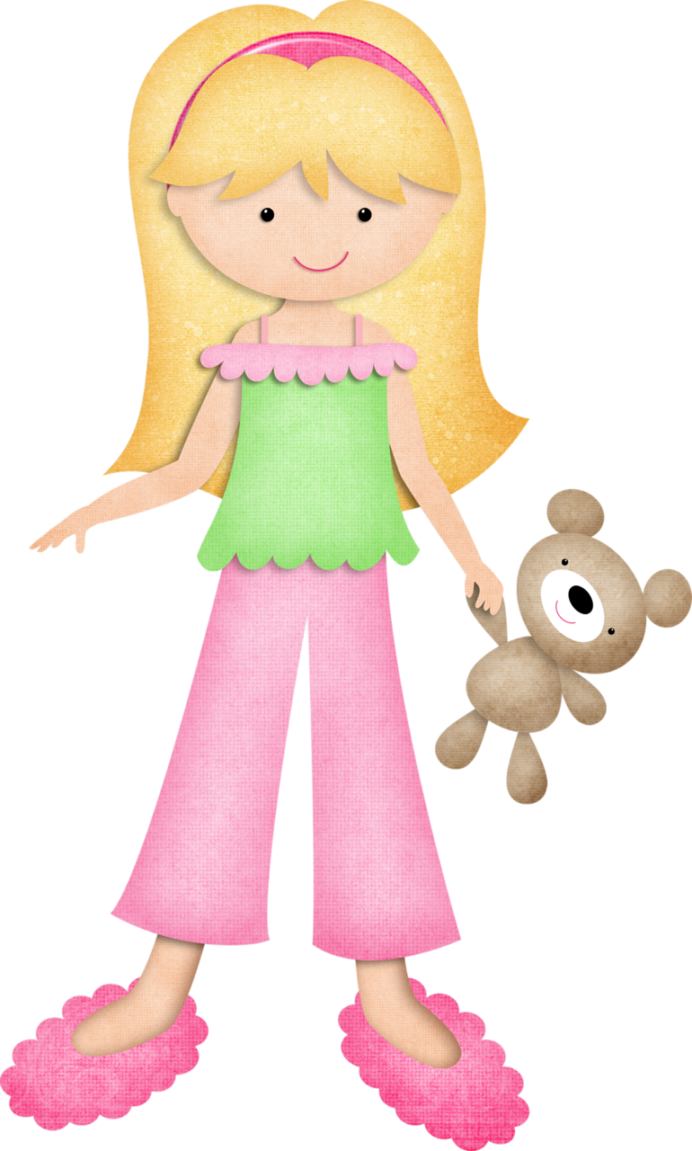 Pajama clipart cute. Kmill blondegirl png s