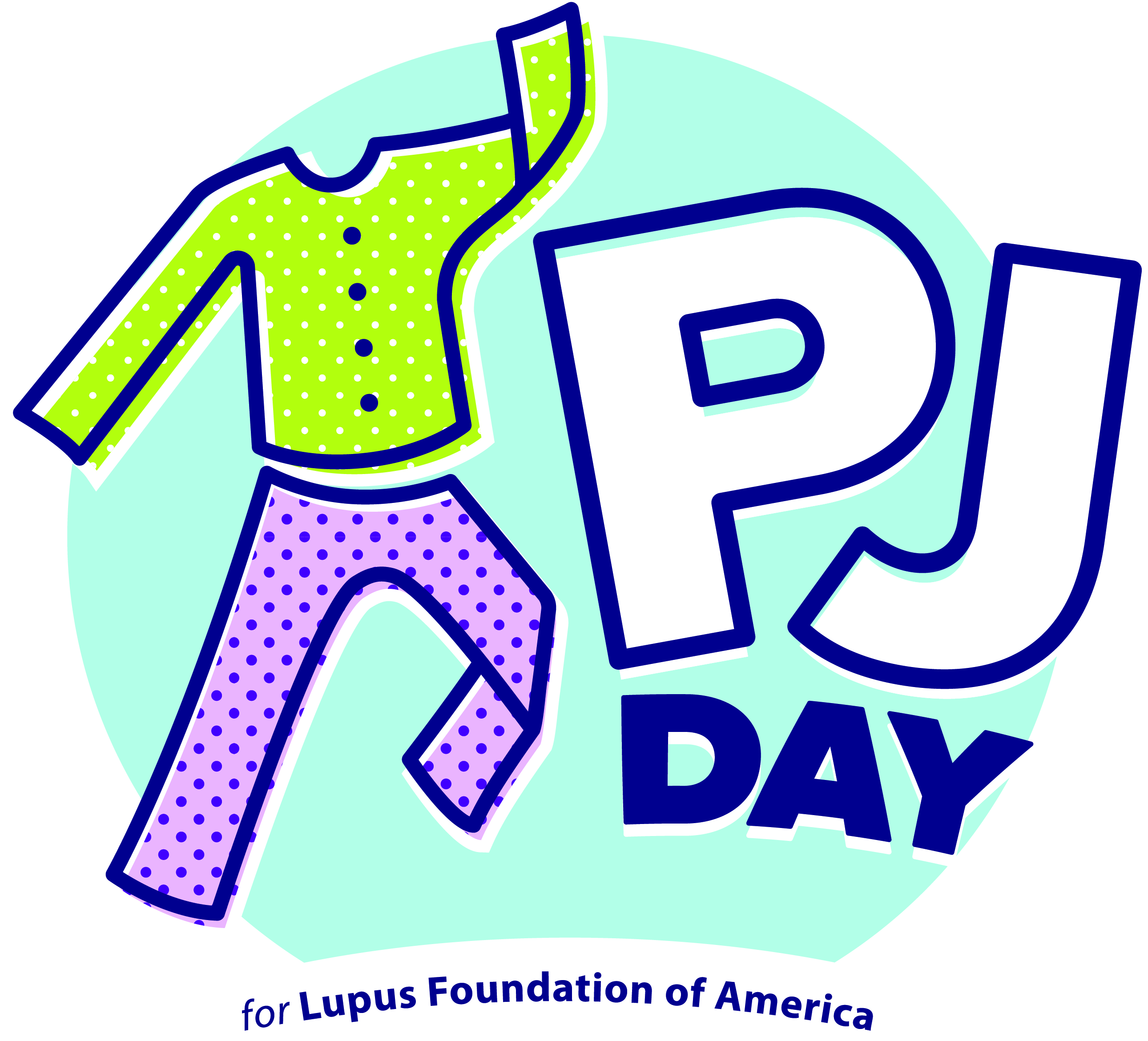 Lupus foundation of america. Pajama clipart pj day