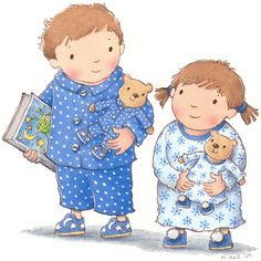 Pajama clipart read in pajamas. Free blue cliparts download