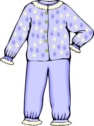 pajamas clipart pajama shirt