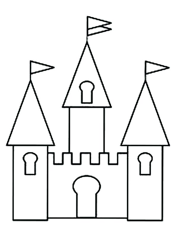palace clipart easy
