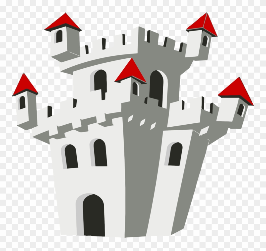 palace clipart grey castle