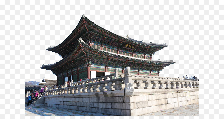 palace clipart temple korea
