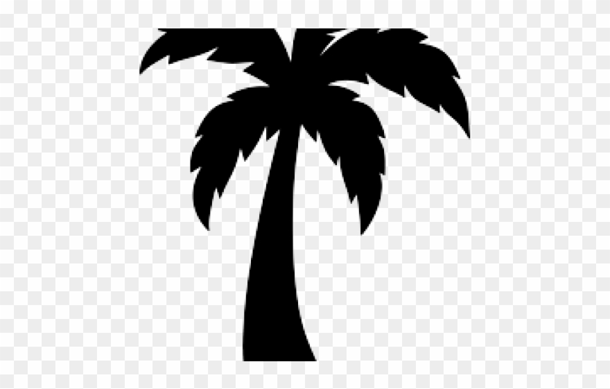 Skyline tree png . Palm clipart easy