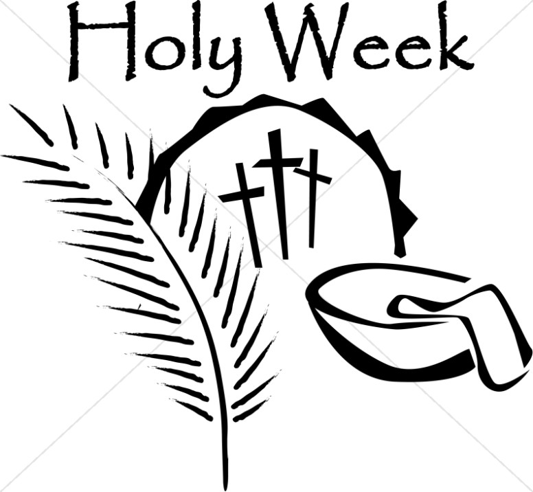 palm clipart holy week