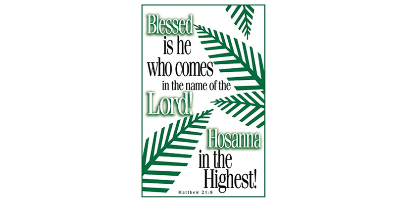 palm clipart hosanna in high