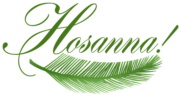 palm clipart hosanna in high