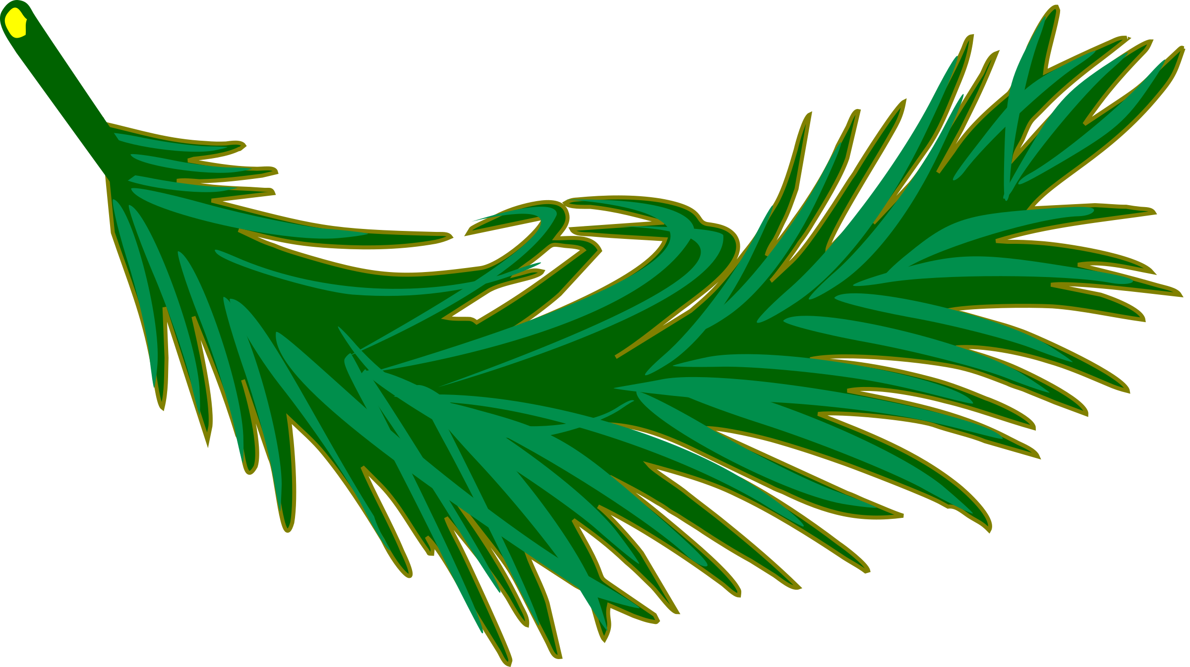Palm clipart palm frond. Big image png