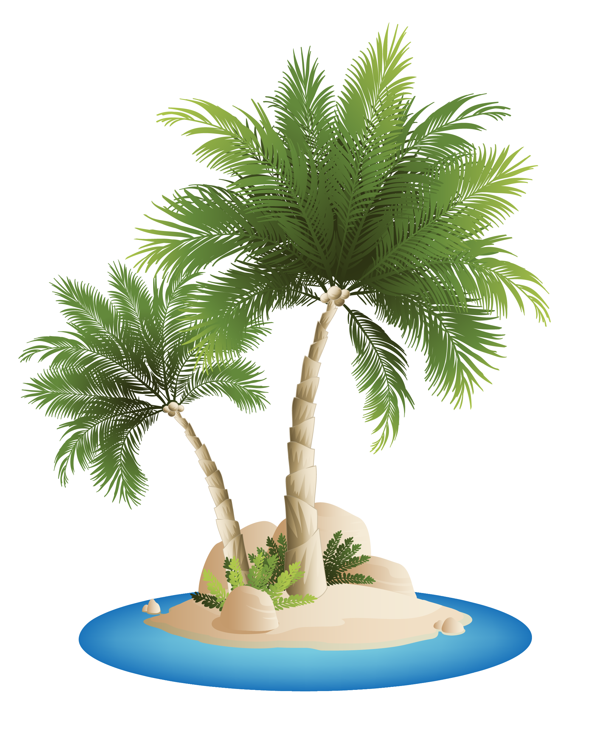 Islands beach clip art. Palm clipart pineapple