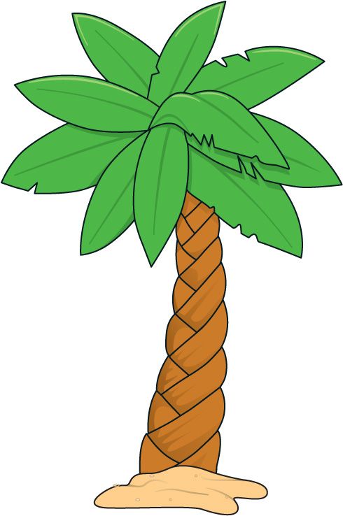  clip art tree. Palm clipart printable
