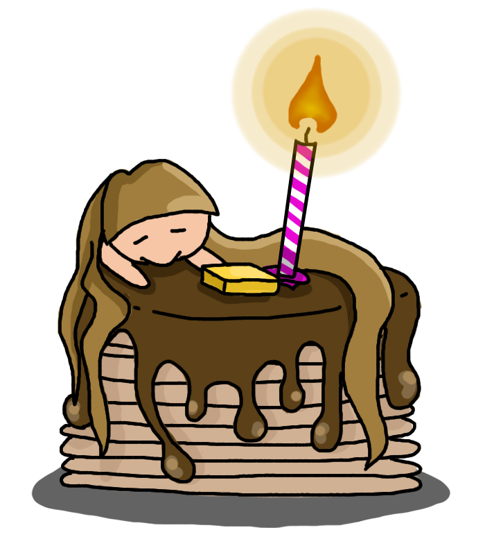pancake clipart birthday