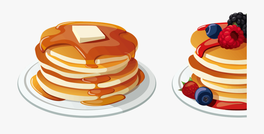 Pancake clipart breakfast item. Prayer pancakes illustration 