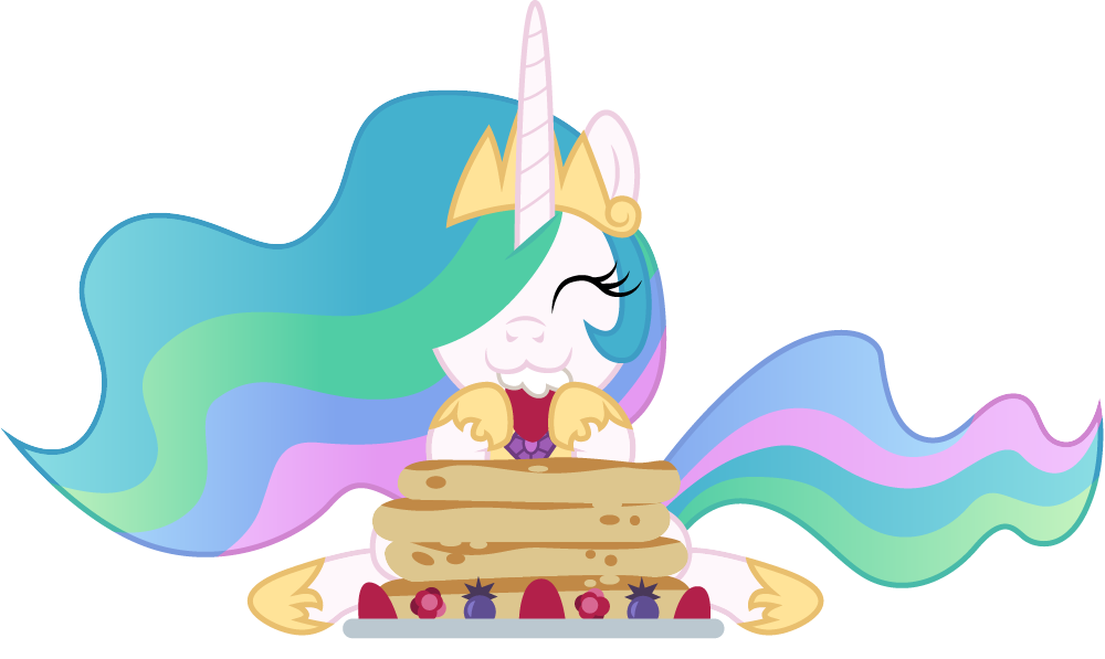 pancake clipart eating