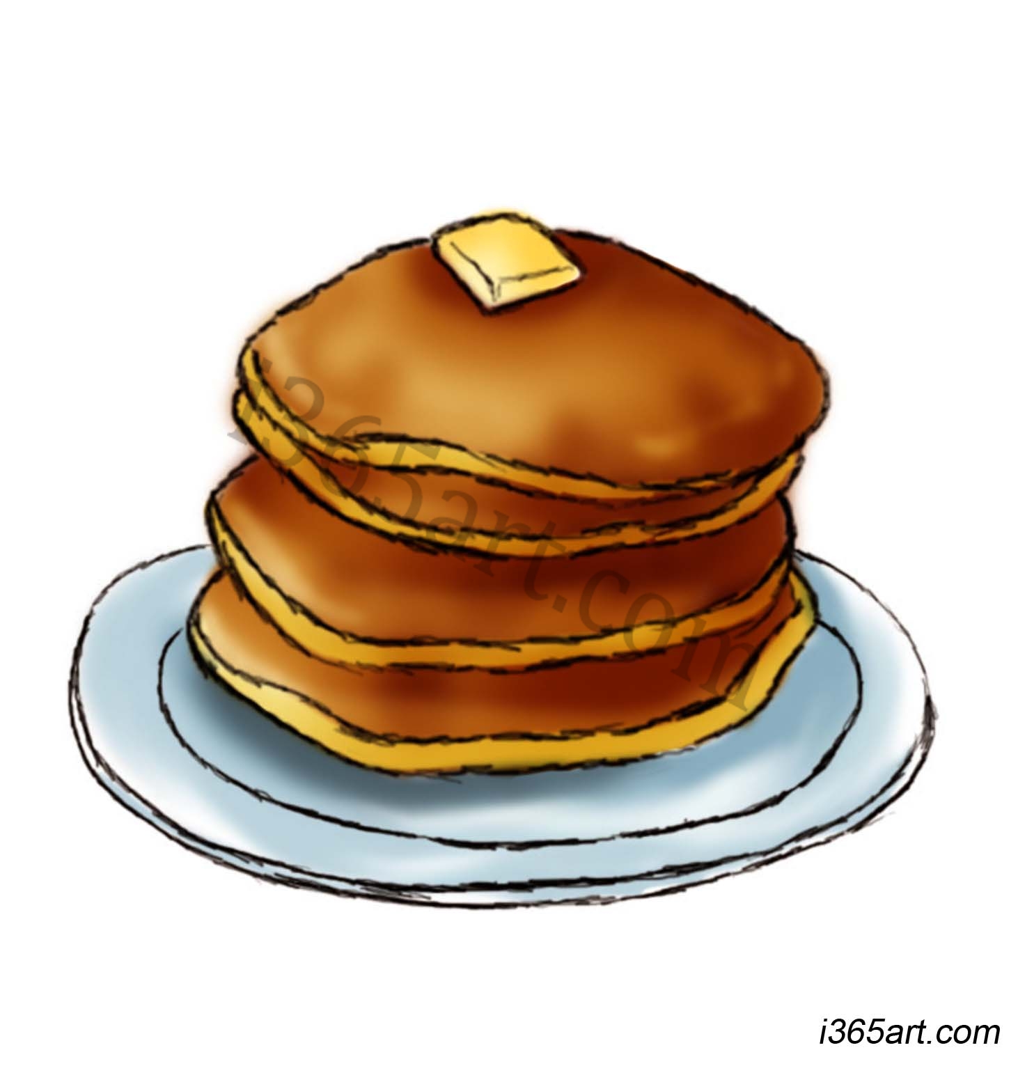 pancake clipart flapjack