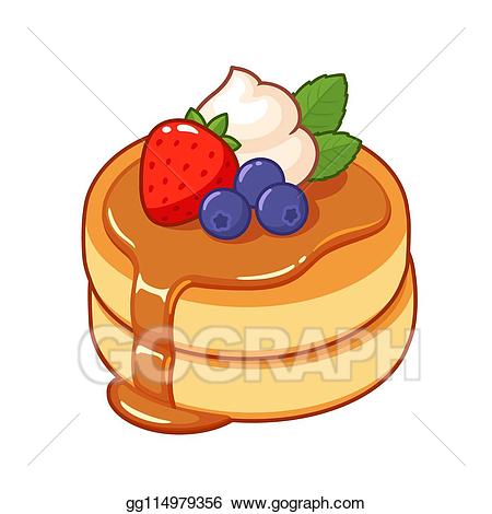 pancake clipart fruit