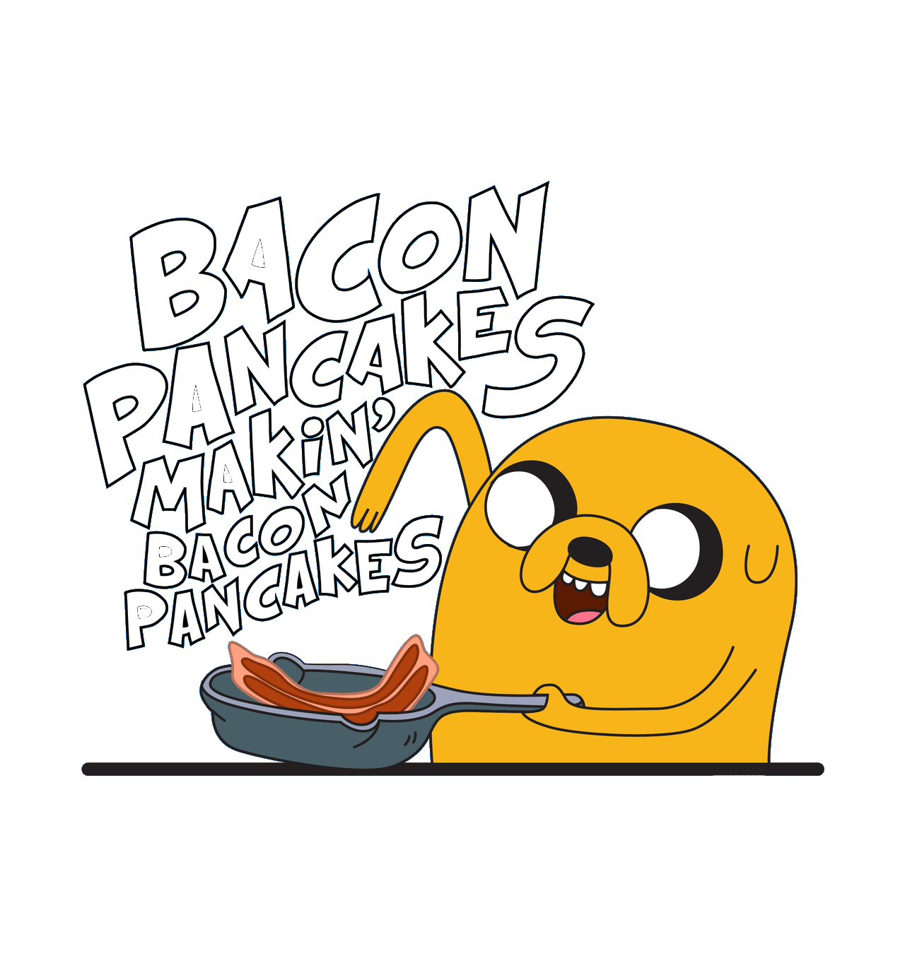 Pancakes clipart pixel art. Image makin bacon edited