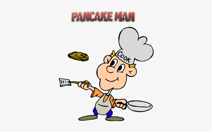 Day png image . Pancake clipart pancake man