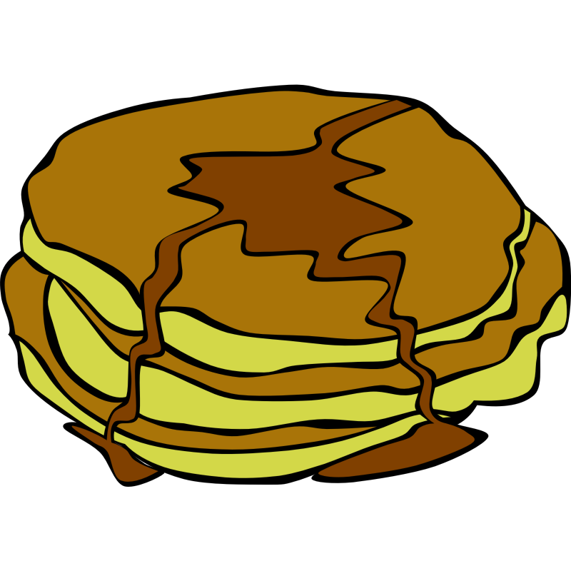 pancakes clipart pile