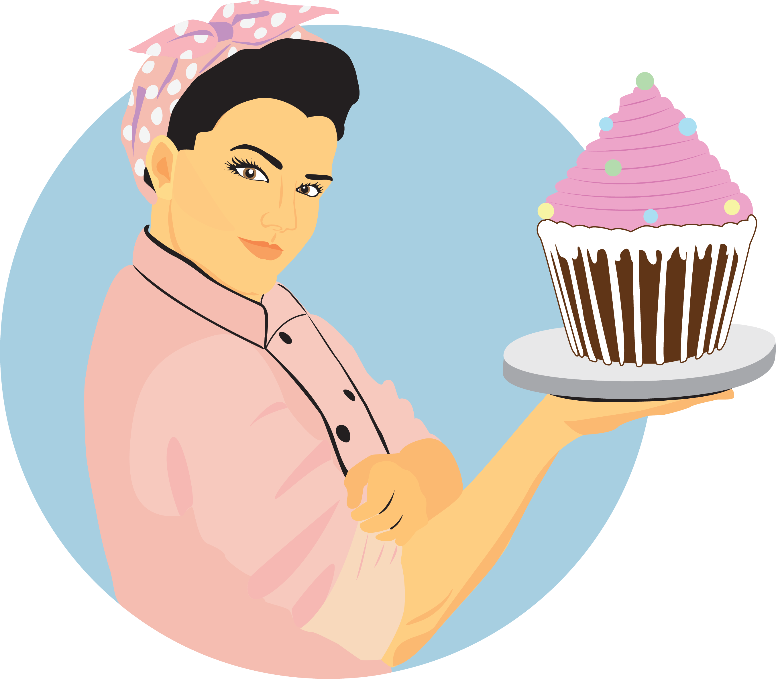 Pancake clipart stack pancake. Logo for my girl